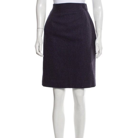 Missoni Virgin Wool Knee-Length Skirt Size M US6 - Picture 1 of 2